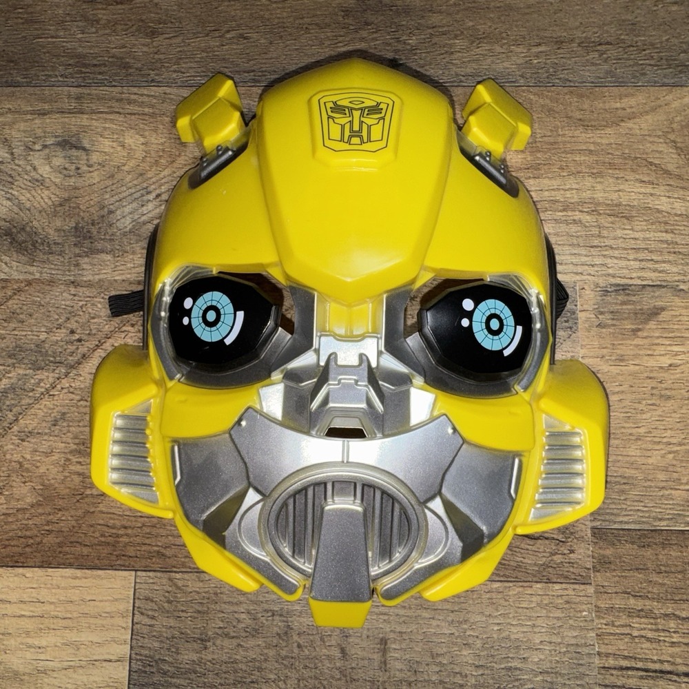 Hasbro Transformers Mask Kids OS Yellow Bumblebee Costume Accessory